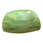 Vide poche cendrier pte de verre verte