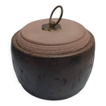 Vide poche en grs / pot avec couvercle