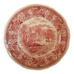 Villleroy & boch burgenland grand plat de service / g�teau rouge