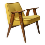 Vintage armchair scandinavian design yellow mellow by chierowski Vintage armchair scandinavian design yellow mellow by chierowski