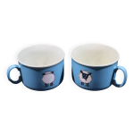 Vintage set de 2 bols en cramique just mugs england