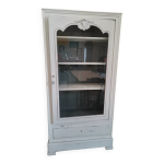 Vitrine ancienne relooke - vaisselier bibliotheque