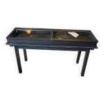 Vitrine ancienne sur pieds