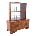 Vitrine art d�co de pologne, ann�es 1940. apr�s restauration.