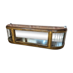 Vitrine art dco rnove pour fixation murale