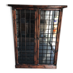 Vitrine en bambou et verre Vitrine en bambou et verre