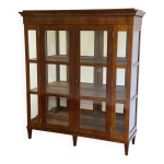 Vitrine biedermeier  deux portes