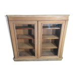 Vitrine en bois massif