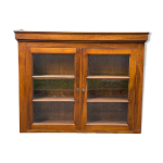 Vitrine en bois massif louis philippe du 19ème Vitrine en bois massif louis philippe du 19ème