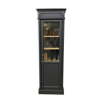 Vitrine colonne noire