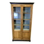 Vitrine d'�cole en ch�ne massif