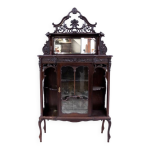 Vitrine, europe du nord, vers 1910. Vitrine, europe du nord, vers 1910.