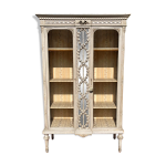 Vitrine laque sculpte