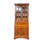 Vitrine louis philippe en bois massif