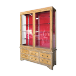 Vitrine meuble de mtier 1950
