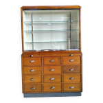 Vitrine meuble de mtier 1950