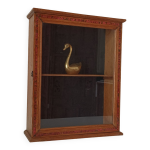 Vitrine murale vintage en chne
