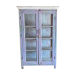 Vitrine en teck ancien