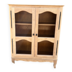 Vitrine / vaisselier bois massif r�nov�
