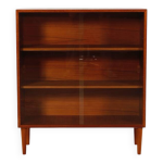 Vitrine vintage en teck, design du milieu du sicle, annes 60 - 70