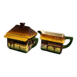 Vntage - pot  lait et sucrier - west germany