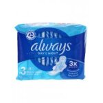 Always ultra day & night 10 serviettes hygi�niques taille 3 - paquet 10 serviettes