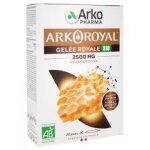 Arkopharma arko royal gelée royale 2500 mg bio 20 ampoules - boîte 20 ampoules de 10 ml Arkopharma arko royal gelée royale 2500 mg bio 20 ampoules - boîte 20 ampoules de 10 ml
