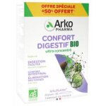 Arkopharma arkofluides confort digestif bio 20 ampoules + 10 ampoules offertes - bote 30 ampoules de ...