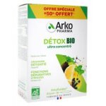 Arkopharma arkofluides dtox bio 20 ampoules + 10 ampoules offertes - bote 30 ampoules de 10 ml