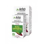 Arkopharma arkog�lules ginkgo bio 150 g�lules + 45 g�lules offertes - lot 150 + 45 g�lules
