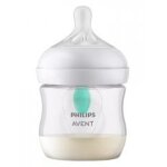 Avent natural response biberon avec valve airfree 125 ml 0 mois et + - bote 1 biberon de 125 ml