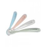 Baba 4 cuillres silicone 1er ge 4 mois et + - blister 4 cuillres