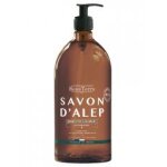 Beauterra savon liquide d'alep 1 l - flacon - pompe 1 l