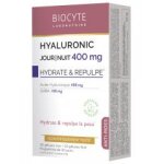 Biocyte hyaluronic jour / nuit 400 mg anti - ge 24h 60 glules - bote 30 glules jour + 30 glules ...