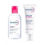 Bioderma cr�aline h2o ar eau micellaire d�maquillante 250 ml + cr�aline ar + cr�me soin anti - rougeurs ...