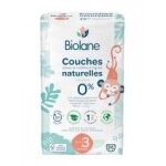 Biolane couches naturelles 52 couches taille 3 (4 - 9 kg) - paquet 52 couches