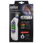 Braun thermoscan 7 + irt 6525 - bote 1 thermomtre + 21 embouts