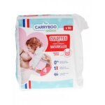 Carryboo culottes naturelles 30 culottes taille 4 (8 - 15 kg) - paquet 30 culottes