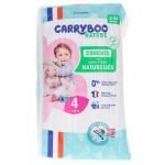 Carryboo nature couches naturelles  motif 44 couches taille 4 (7 - 18 kg) - paquet 44 couches