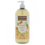 Cattier gel douche aloe vera clmentine fleur d'oranger bio 1 l - flacon - pompe 1 l