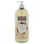 Cattier gel douche aloe vera vanille tonka bio 1 l - flacon - pompe 1 l