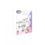 Chicco 4 rcipients pour lait maternel - bote 4 rcipients + 1 ttine