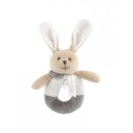 Chicco my sweet doudou hochet lapin 0 mois et + - bote plastique 1 hochet