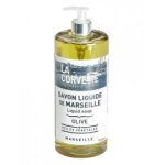La corvette savon liquide de marseille olive 1 l - flacon - pompe 1 l