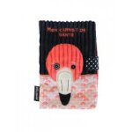 Les dglingos mon carnet de sant flamingos le flamant rose - sachet 1 protge - carnet