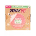 Demak'up cotons dmaquillants xl rutilisables 3 cotons - bote 3 cotons
