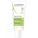 A - derma biology cr�me l�g�re dermatologique hydratante bio 40 ml - tube 40 ml