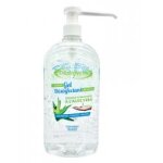 Dsinfectis gel dsinfectant sans rinage  l'aloe vera 1 l - flacon - pompe 1000 ml