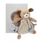 Doudou et compagnie réglisse le chien doudou attache - sucette - boîte 1 doudou Doudou et compagnie réglisse le chien doudou attache - sucette - boîte 1 doudou