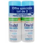 Etiaxil anti - transpirant protection 48h peaux sensibles arosol compress lot de 2 x 100 ml - lot 100 ...